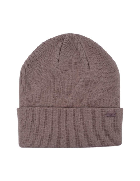 Czapka 4f u622 ciemny brązowy 4fwaw25acapu622 80s