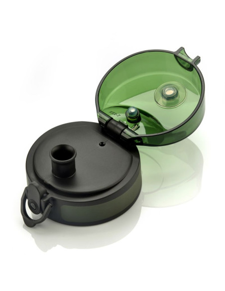 Bidon sportowy meteor 650 ml ciemnozielony