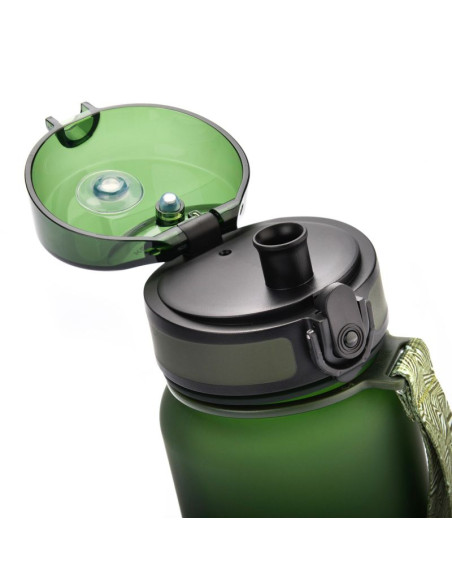 Bidon sportowy meteor 650 ml ciemnozielony