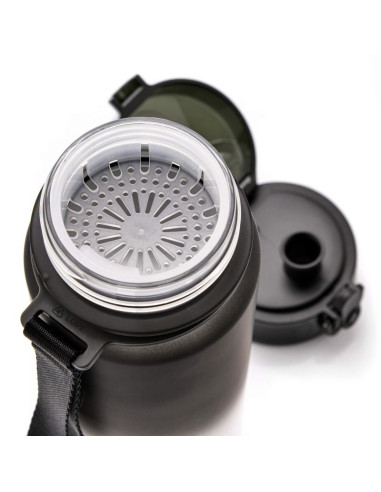 Bidon sportowy meteor 650 ml ciemnozielony