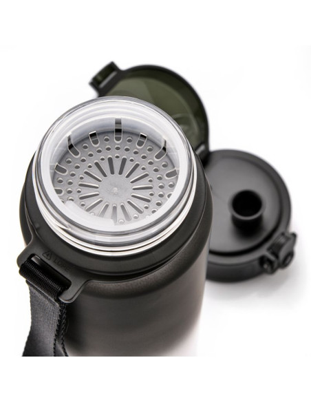 Bidon sportowy meteor 650 ml ciemnozielony