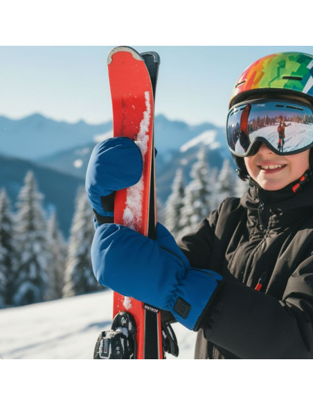 Rękawice zimowe meteor orel  xxs granatowy/czarny