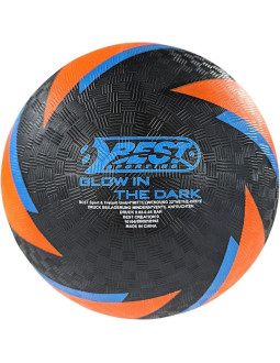 Piłka nożna do gry boso glow in dark best sporting pomarańczowa