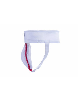 Suspensor męski ochraniacz krocza - biały -m 2