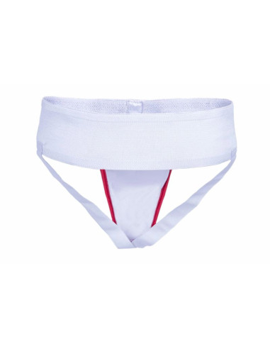 Suspensor męski ochraniacz krocza - biały -m