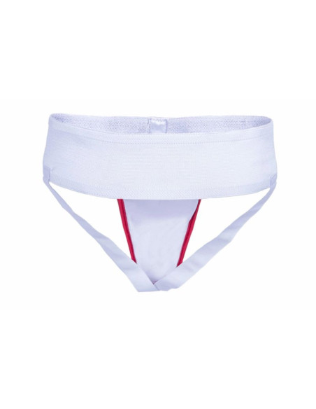 Suspensor męski ochraniacz krocza - biały -m