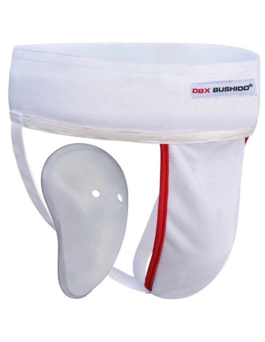 Suspensor męski ochraniacz krocza - biały -m