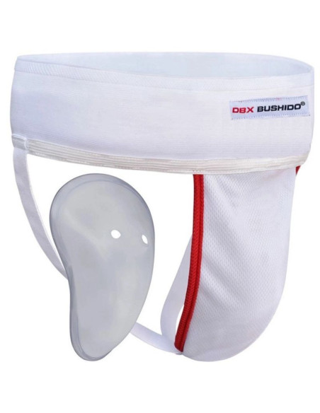 Suspensor męski ochraniacz krocza - biały -m