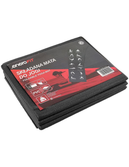 Mata do jogi składana 1700x600x5mm czarna enero fit