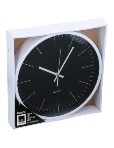 Zegar ścienny 29,5x4,6cm articasa biały