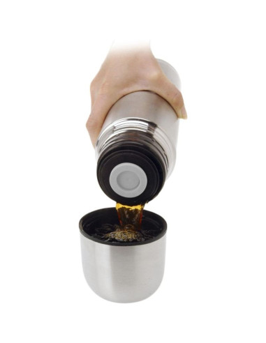 Termos turystyczny 750ml srebrny excellent houseware