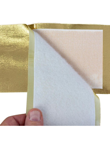 Kokarda na drzwi 33x42cm wstążka złota