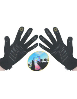 Rękawiczki rowerowe ocieplane touchscreen senior r.xl dunlop