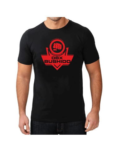 Classic brand red - t-shirt koszulka bawełniana dbx bushido  kt12-xl