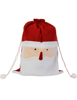 Świąteczny worek na prezent 70x50cm mica - broda