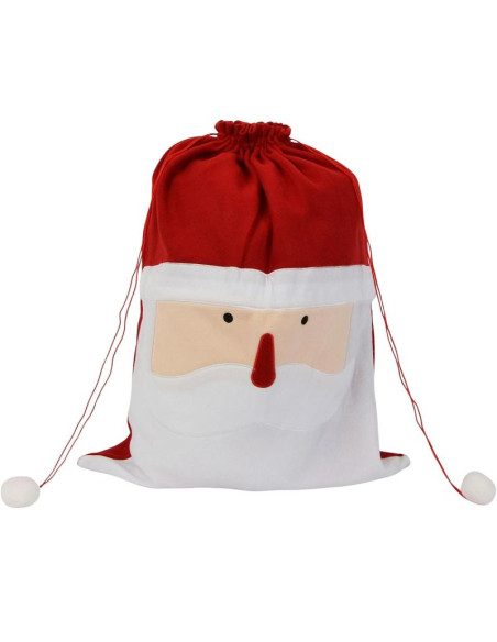 Świąteczny worek na prezent 70x50cm mica - broda
