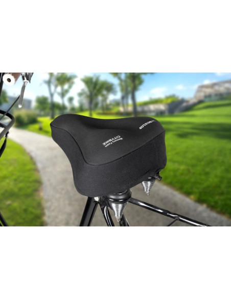Pokrowiec nakładka piankowa memory foam na siodełko 260x235mm dunlop