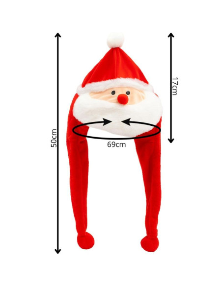 Czapka świąteczna mikołaj