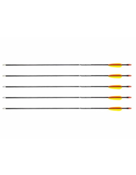 Strzały z włókna szklanego 28" poe lang - zestaw 5 sztuk (d-055-b3)
