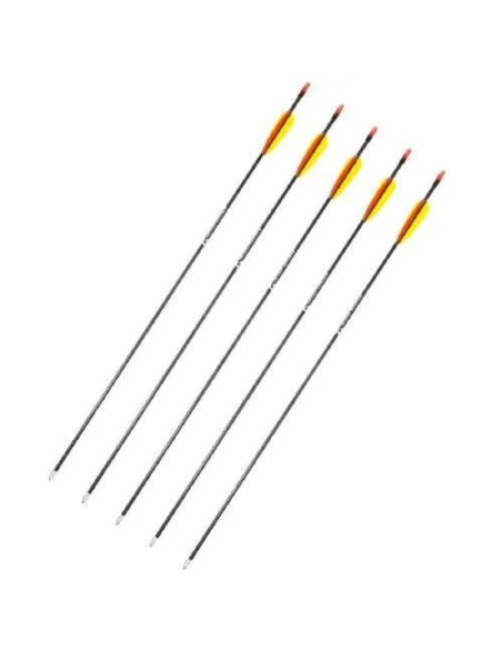 Strzały z włókna szklanego 28" poe lang - zestaw 5 sztuk (d-055-b3)