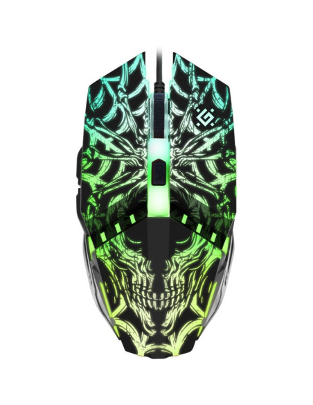 Defender mysz przewodowa prototype gm-670l optic 800/1200/1600/2400 dpi 6p 52670