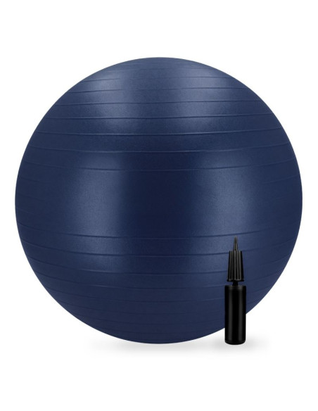 Piłka gimn 55cm blue fitball