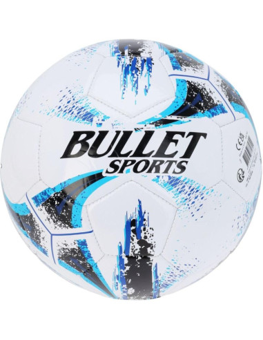 Piłka nożna bullet sports r.5 niebieski