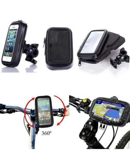 Uniwersalny rowerowy pokrowiec etui na telefon obrotowy dunlop