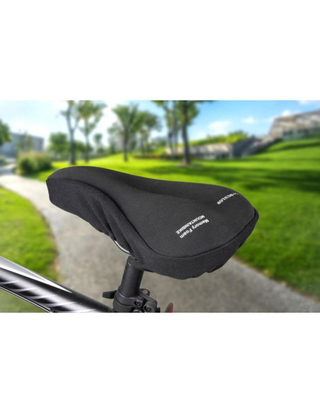 Pokrowiec nakładka piankowa memory foam na siodełko 290x200mm dunlop