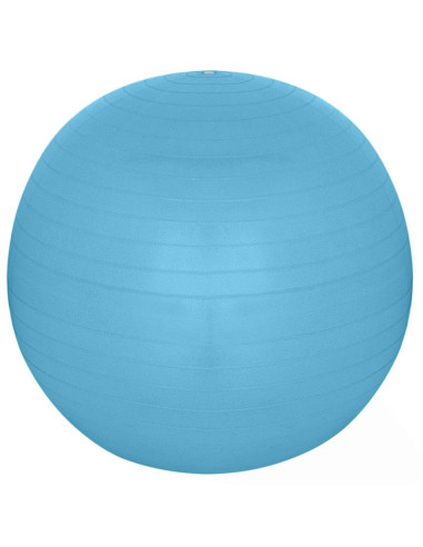 Piłka gimnastyczna do ćwiczeń fitness 65cm antiburst niebieska