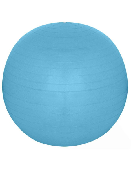 Piłka gimnastyczna do ćwiczeń fitness 65cm antiburst niebieska