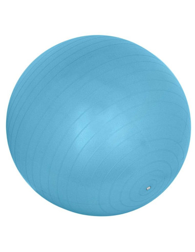Piłka gimnastyczna do ćwiczeń fitness 65cm antiburst niebieska