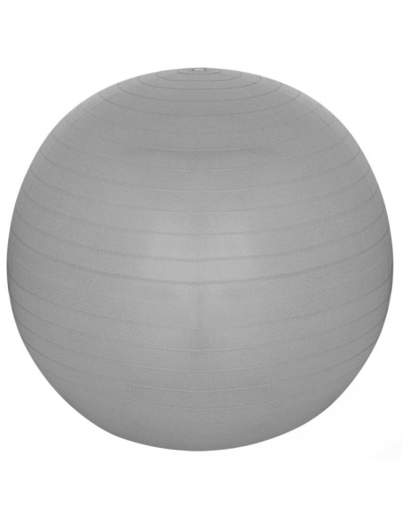 Piłka gimnastyczna do ćwiczeń fitness 65cm antiburst szara