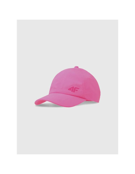 Czapka z daszkiem strapback dziecięca 4f 4fjwss25acabu386-55n