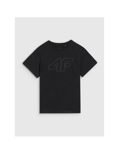 T-shirt z nadrukiem chłopięcy 4f 4fjwmm00ttshm2331-20s