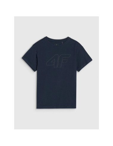 T-shirt z nadrukiem chłopięcy 4f 4fjwmm00ttshm2331-31s