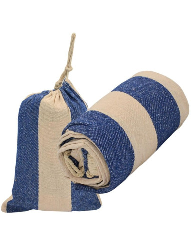 Hamak ogrodowy 1 osobowy 200x100cm z pokrowcem 1064024