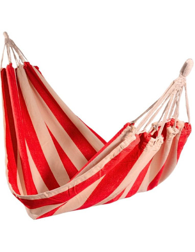 Hamak ogrodowy 1 osobowy 200x100cm z pokrowcem 1064031