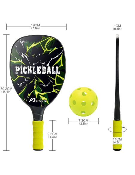 Zestaw do gry w pickleball enero