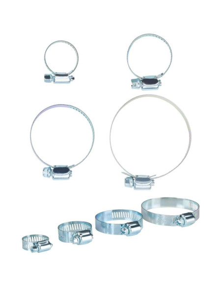 Opaska ślimakowa obejma zaciskowa 20szt black + decker