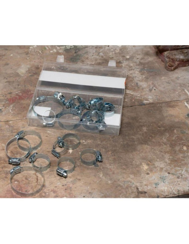 Opaska ślimakowa obejma zaciskowa 20szt black + decker