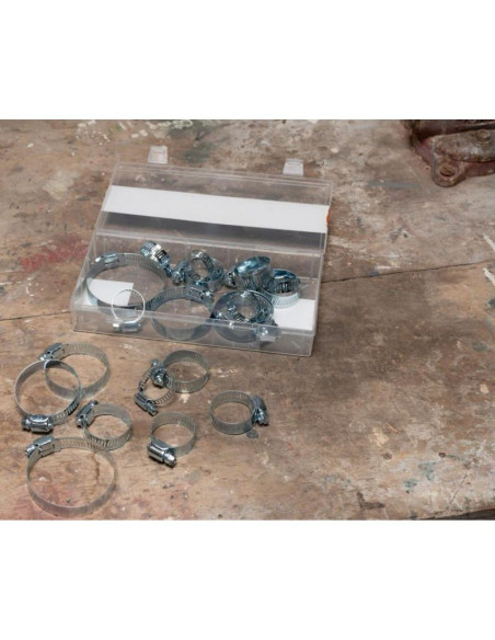 Opaska ślimakowa obejma zaciskowa 20szt black + decker