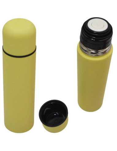 Termos turystyczny 500ml excellent houseware żółty
