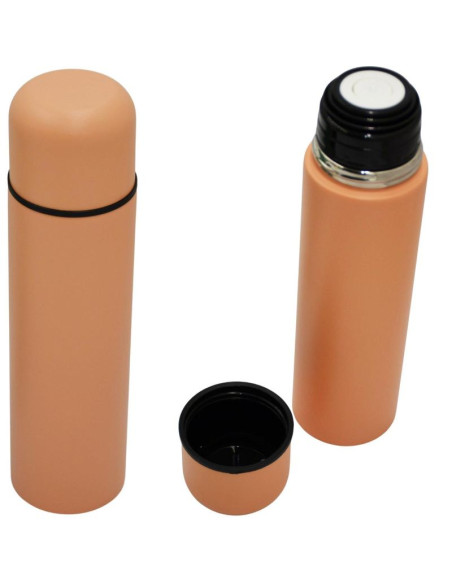 Termos turystyczny 500ml excellent houseware pomarańczowy