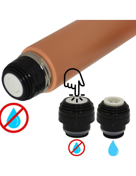 Termos turystyczny 500ml excellent houseware pomarańczowy