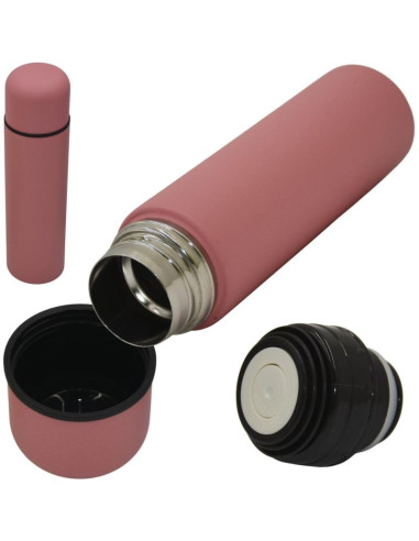 Termos turystyczny 500ml excellent houseware różowy