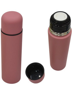 Termos turystyczny 500ml excellent houseware różowy 2