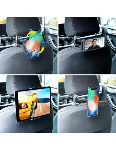 Uchwyt na tablet telefon do samochodu dunlop