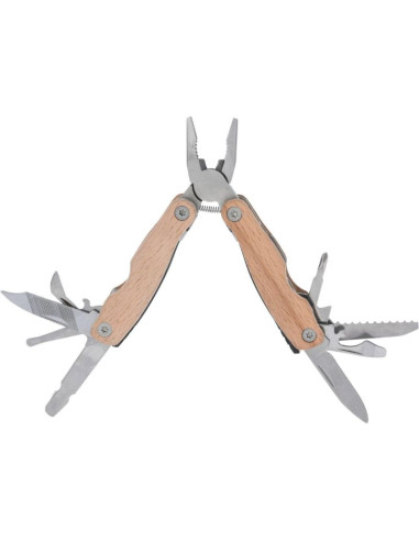 Zestaw survivalowy turystyczny kombinerki 13w1 drewno