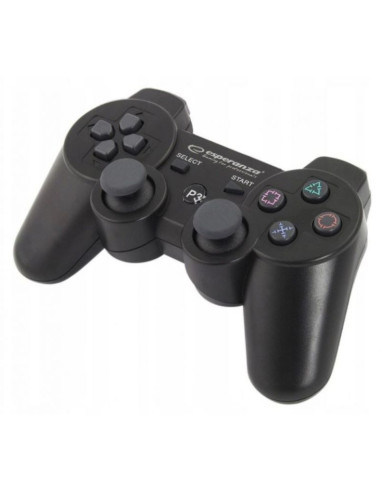 Gamepad bezprzewodowy esperanza egg109k (ps3  kolor czarny)